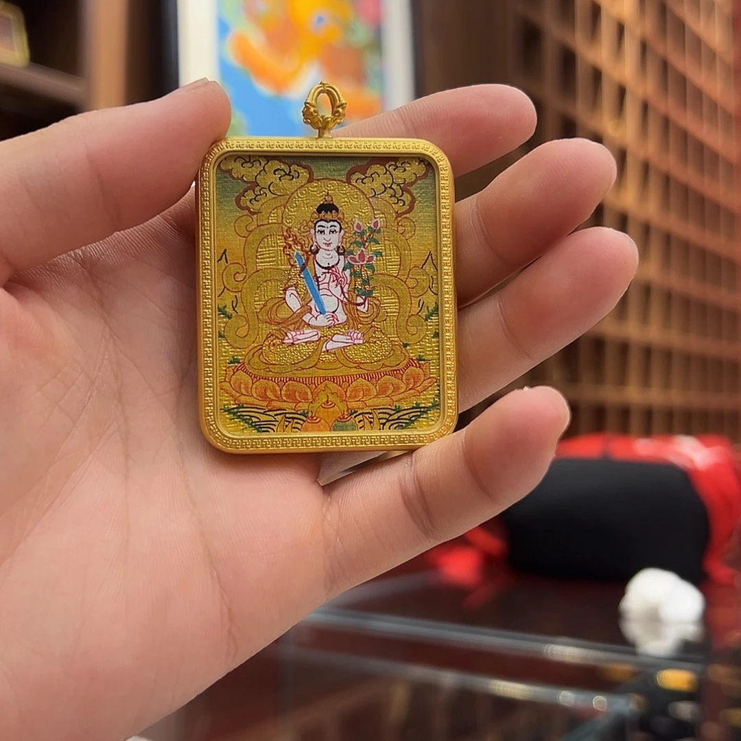 吊坠纯手绘虚空藏