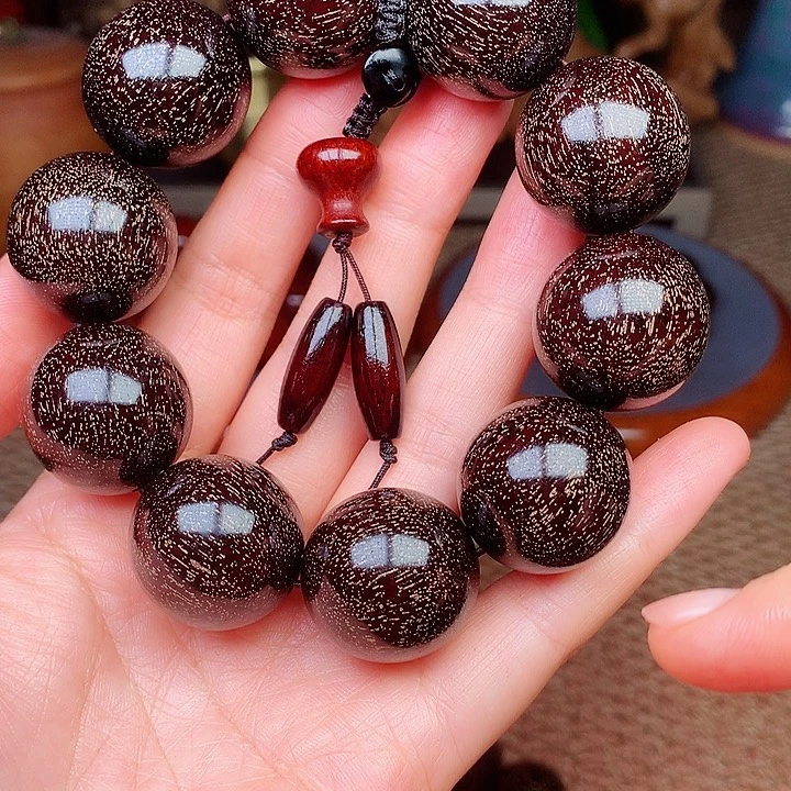 檀香紫檀（小叶紫檀）2.5米粒珠