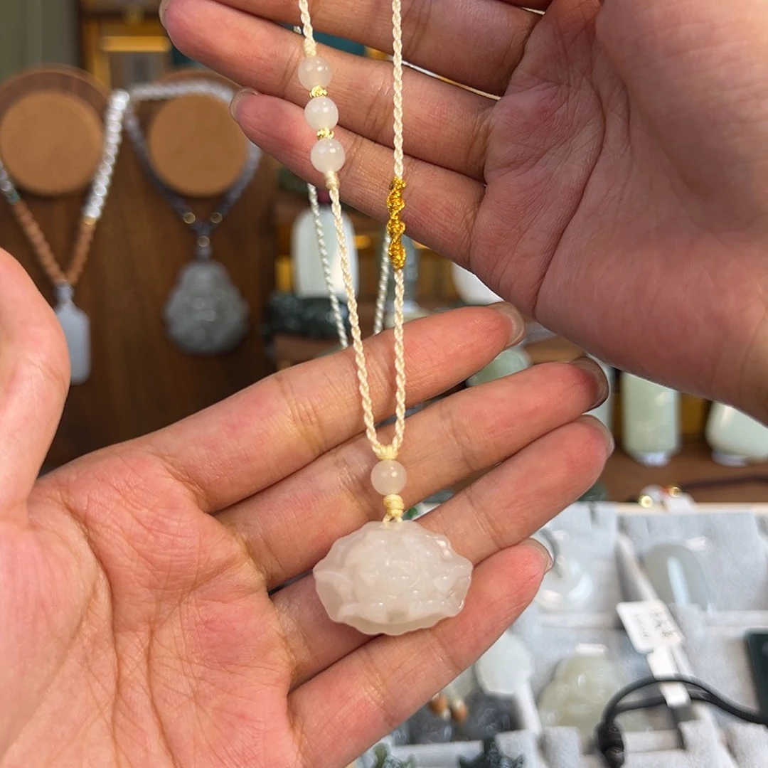 和田玉项链未镶嵌