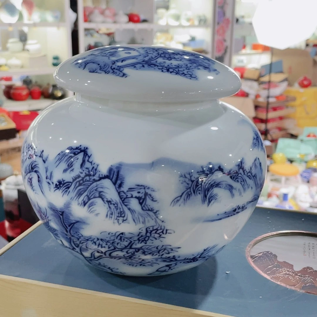 【闪购商品】罐陶瓷茶叶罐密封罐