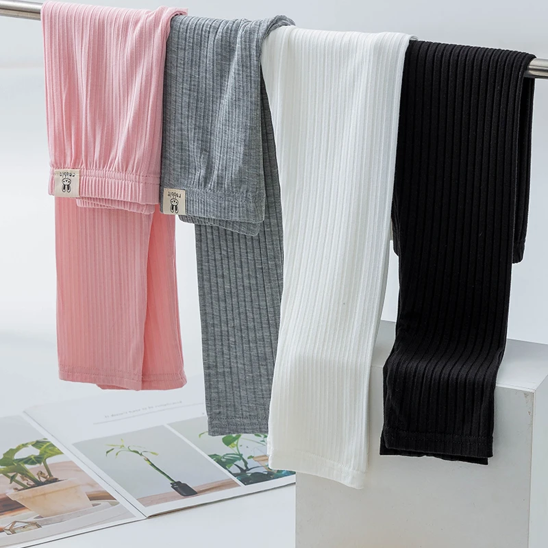 【薄款长裤】女童打底裤儿童裤子夏季薄款宝宝防蚊裤休闲长裤