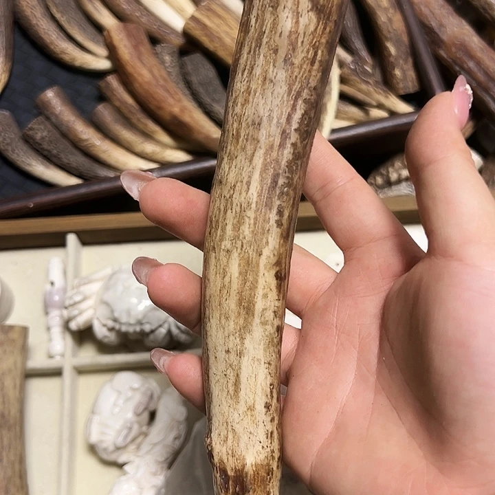 千***寻香榧木木雕款鹿角