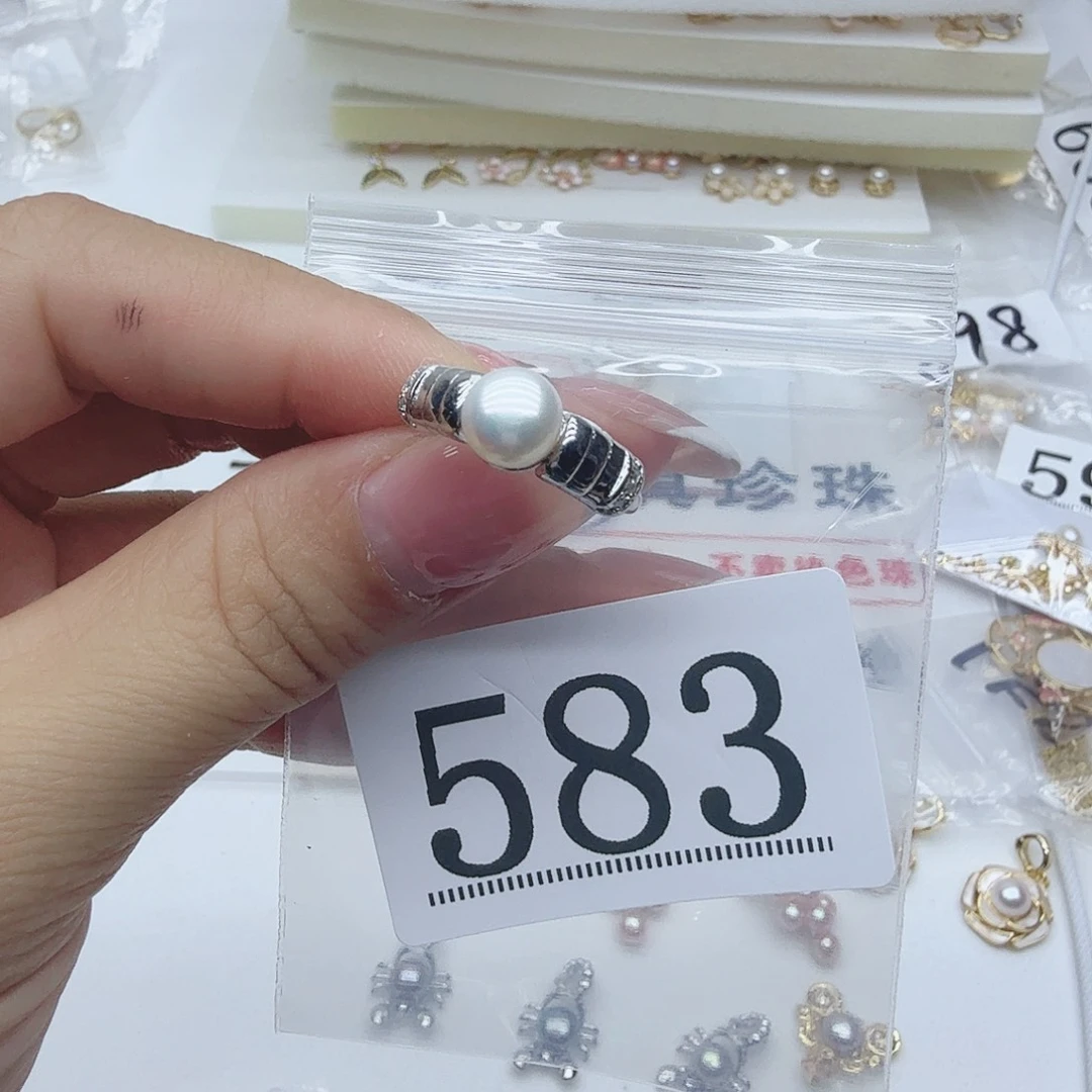 合金淡水珍珠珠宝奇石583