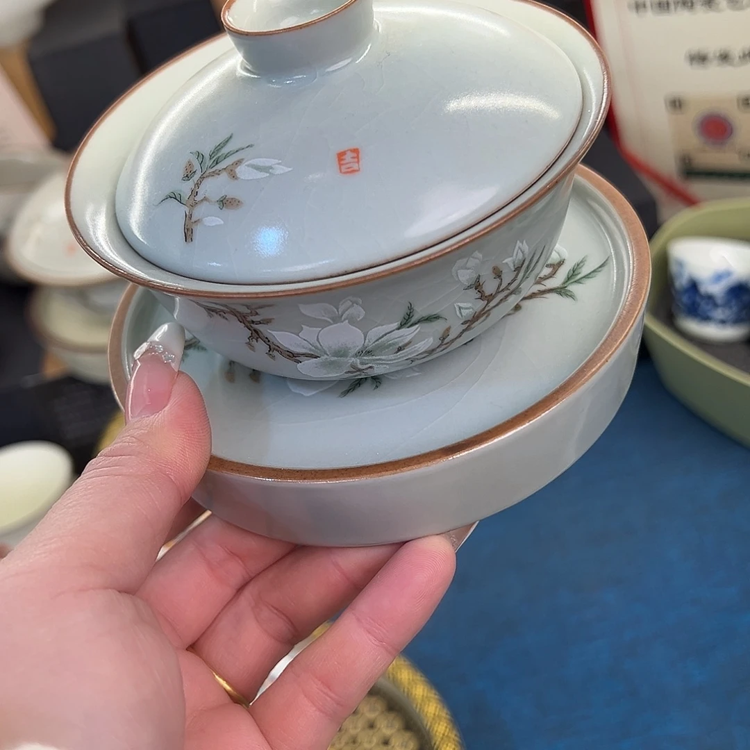 盖碗很漂亮我很喜欢