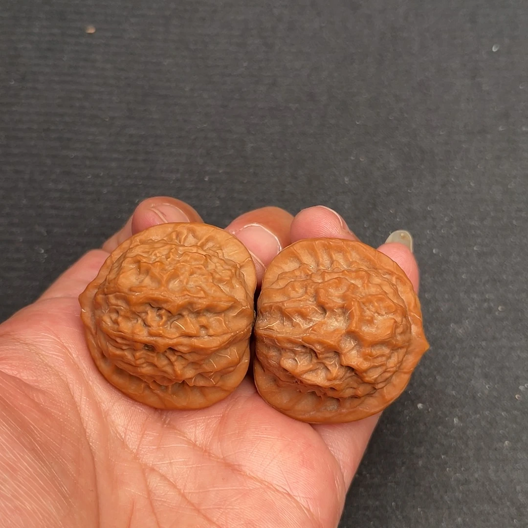 桃核把件38×38全品头茬瓷娃娃XM3502