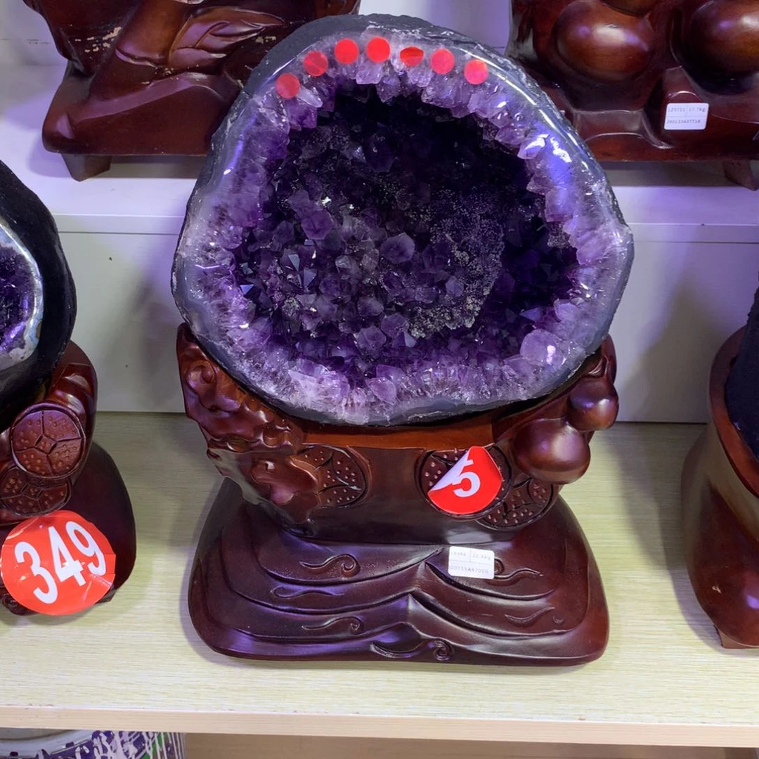 未镶嵌紫晶大型摆件（非配饰）