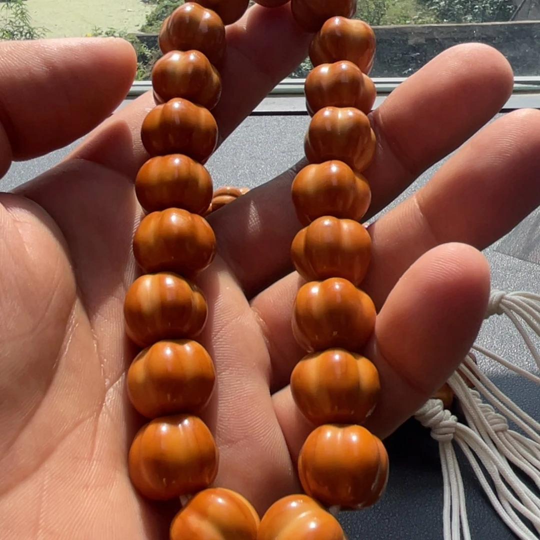 【闪购商品】手串猴头核桃泡芙16手持肌理纹