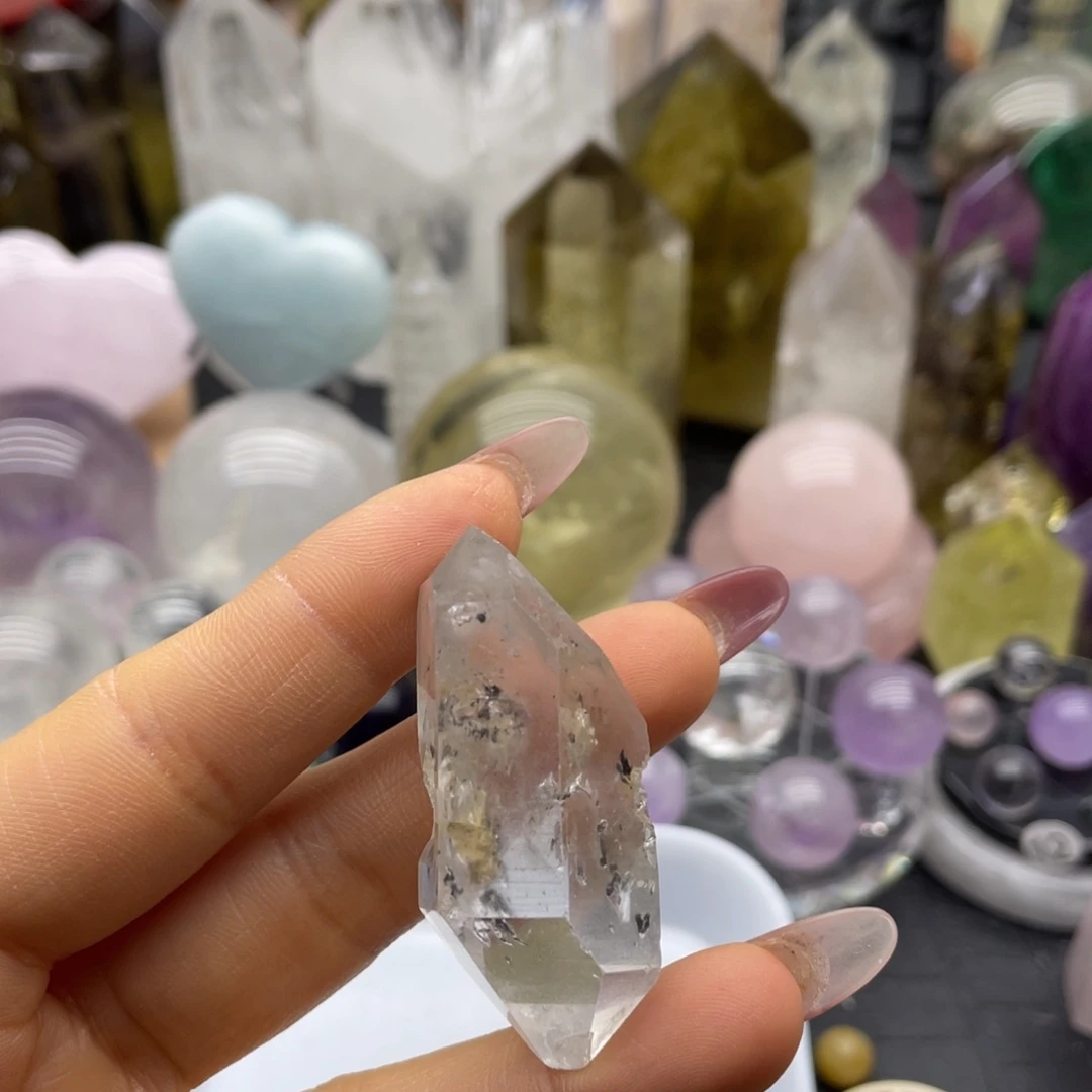 水晶珠宝半成品银S925镶嵌67