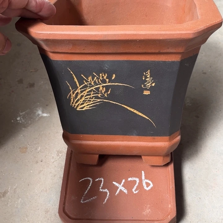 紫砂花盆宜兴紫砂