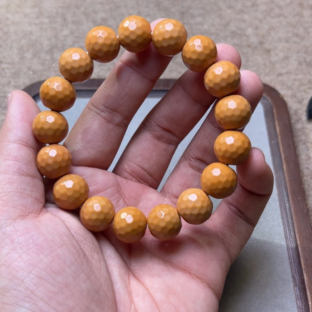 猴头核桃吊坠钻石面14mm全品