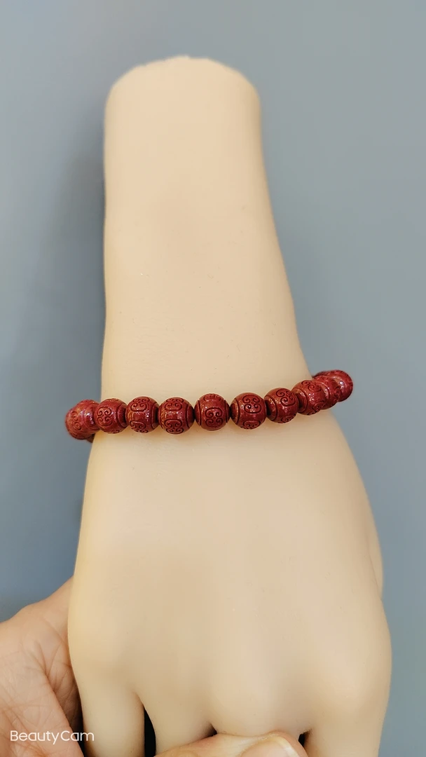 含辰砂工艺品时尚高含量朱砂手链
