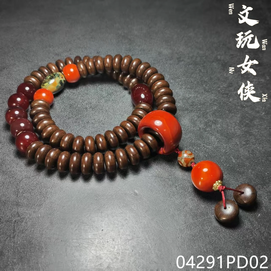 《盛世阁文玩》精品六道木手持18【文玩探宝】04291PD02H1-3