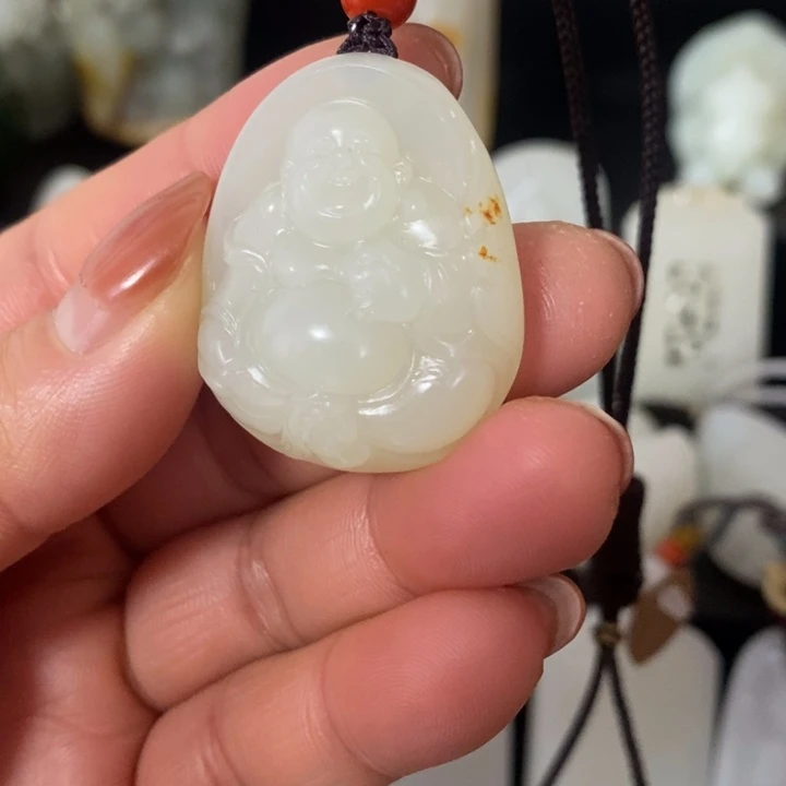 和田玉（糖玉）未镶嵌颈饰