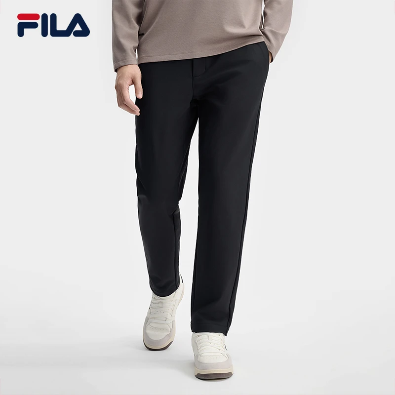 /斐乐男子【贴合baby绒平头休闲裤】直筒商务长裤F11M512601F