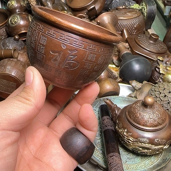 铜器办公室茶室摆件