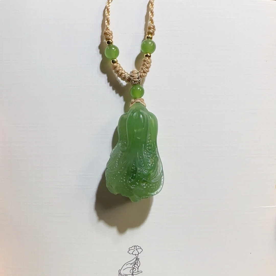 和田玉（碧玉）未镶嵌颈饰