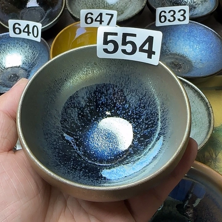 茶盏龙窑柴烧全手工制作主人杯