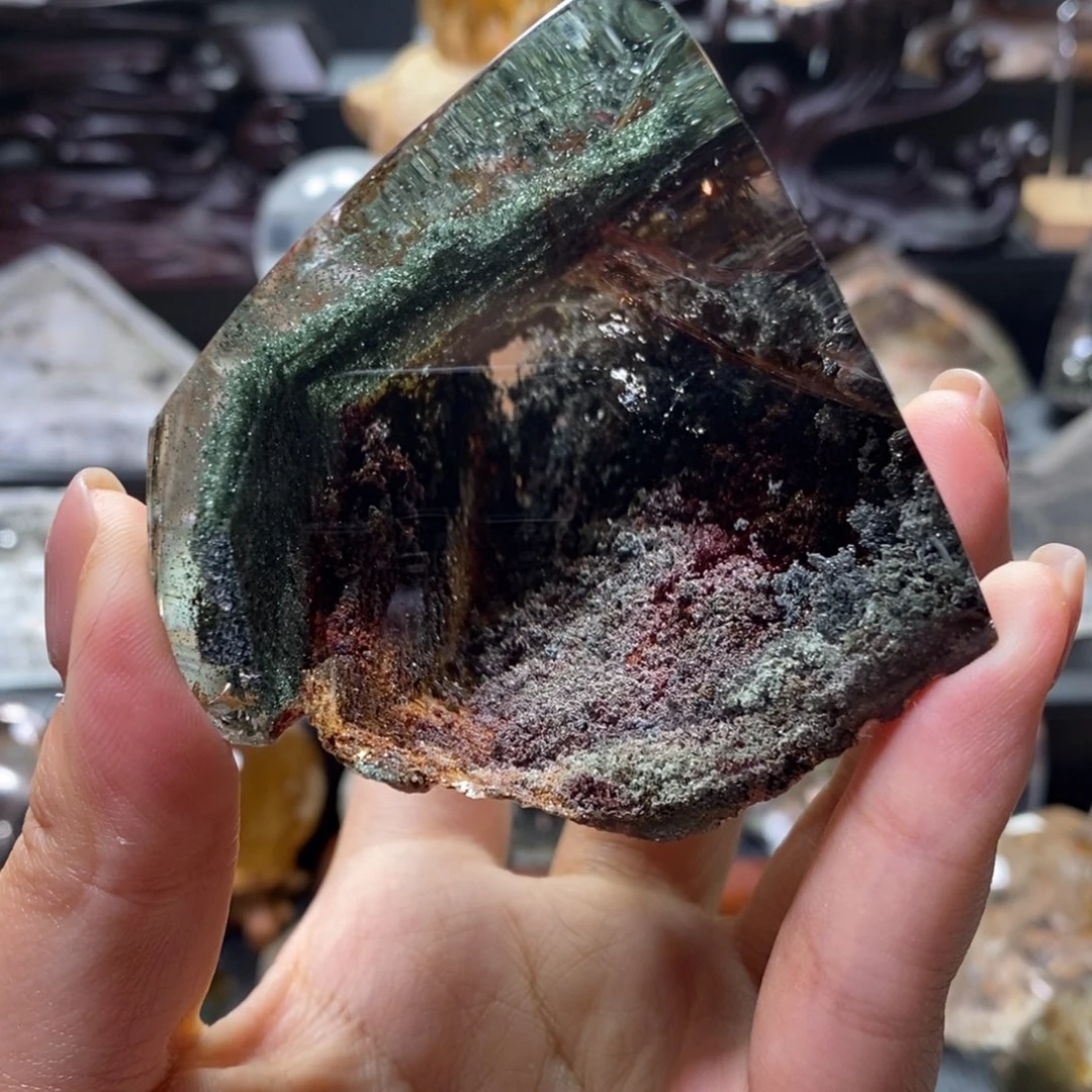 阿***少水晶摆件未镶嵌摆件0000