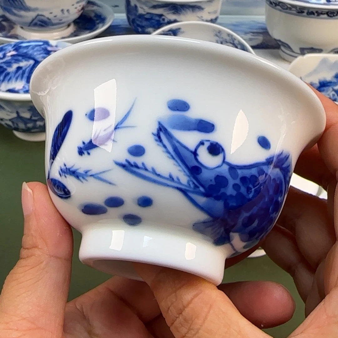 景德镇纯手绘茶具圆圆281