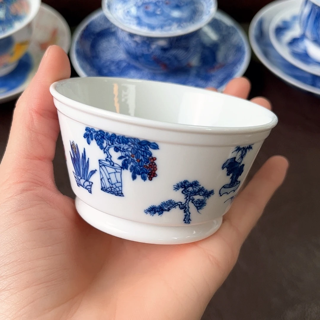 手绘高温瓷器瓷器
