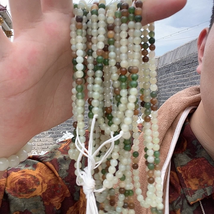 手链未镶嵌和田玉多宝108