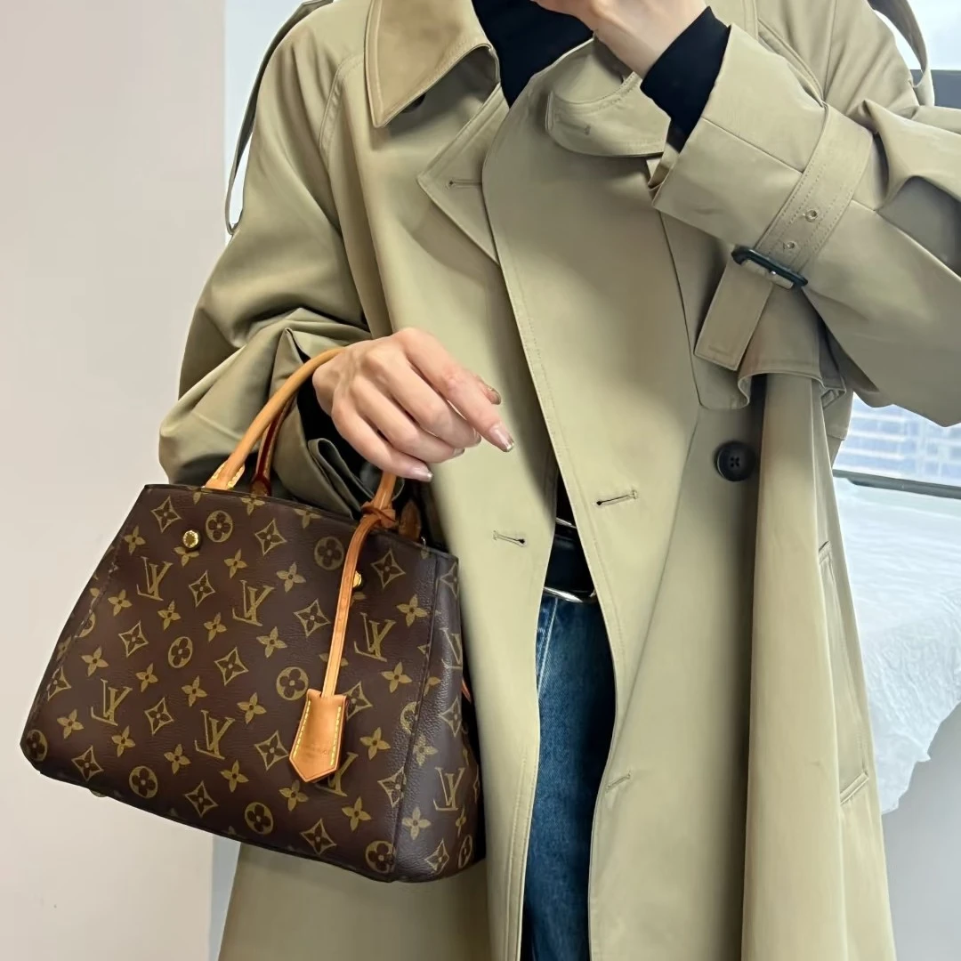 95新 LouisVuitton/路易威登 lv小号蒙田包972735