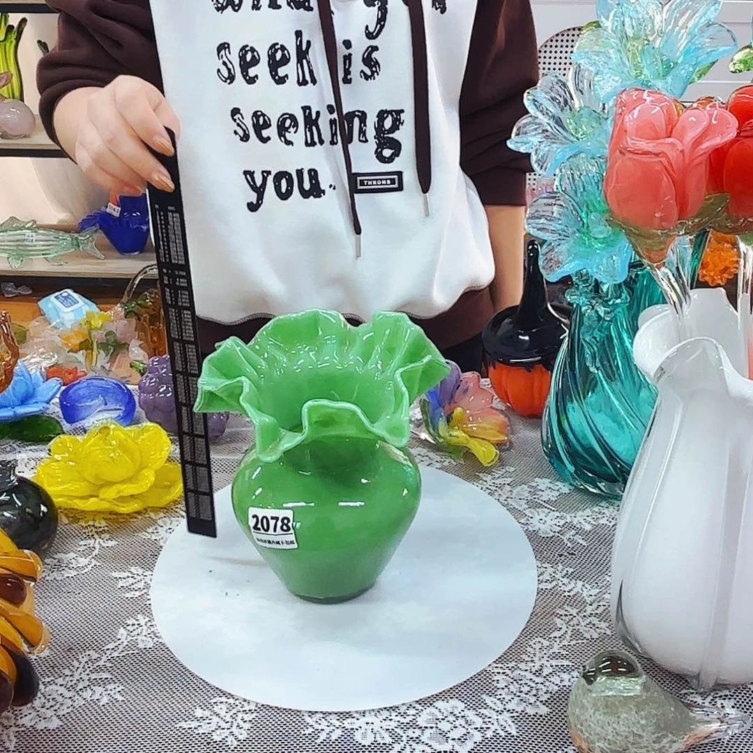福利不退不换琉璃花瓶花器艺术品