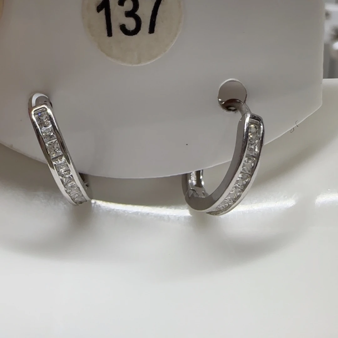 *****耳饰银S925镶嵌淡水珍珠