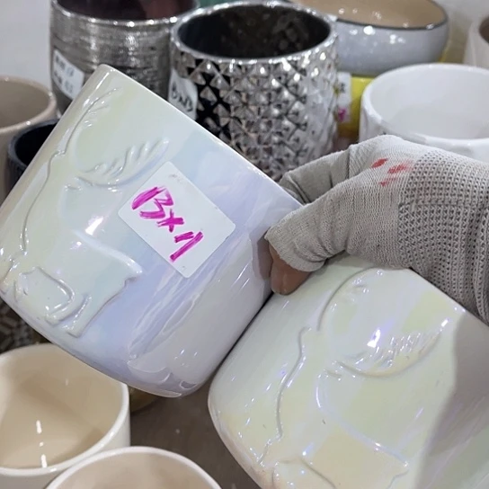 陶瓷外贸尾货多肉绿植陶瓷花盆