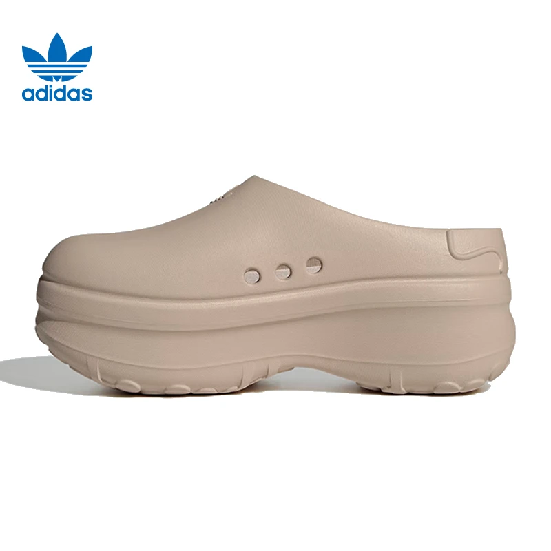 adidas Originals阿迪达斯三叶草女子舒适运动凉鞋/拖鞋IE7052