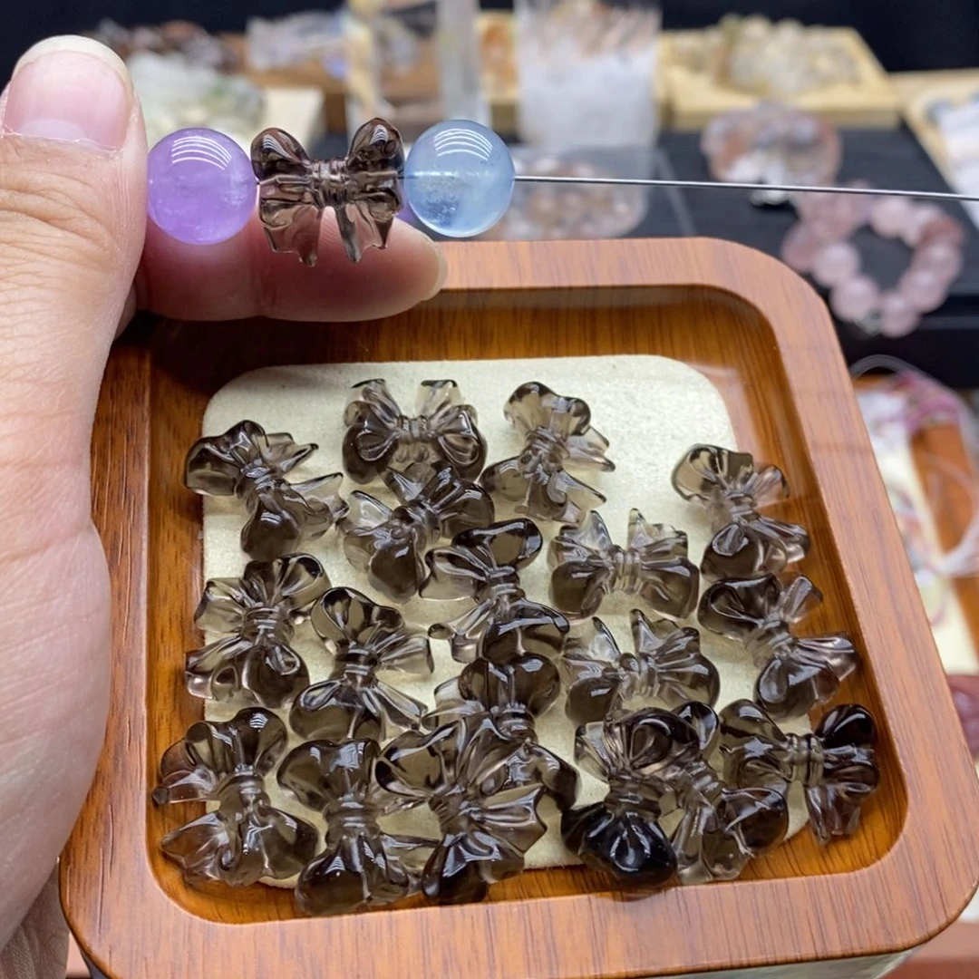 冰曜蝴蝶结未镶嵌水晶