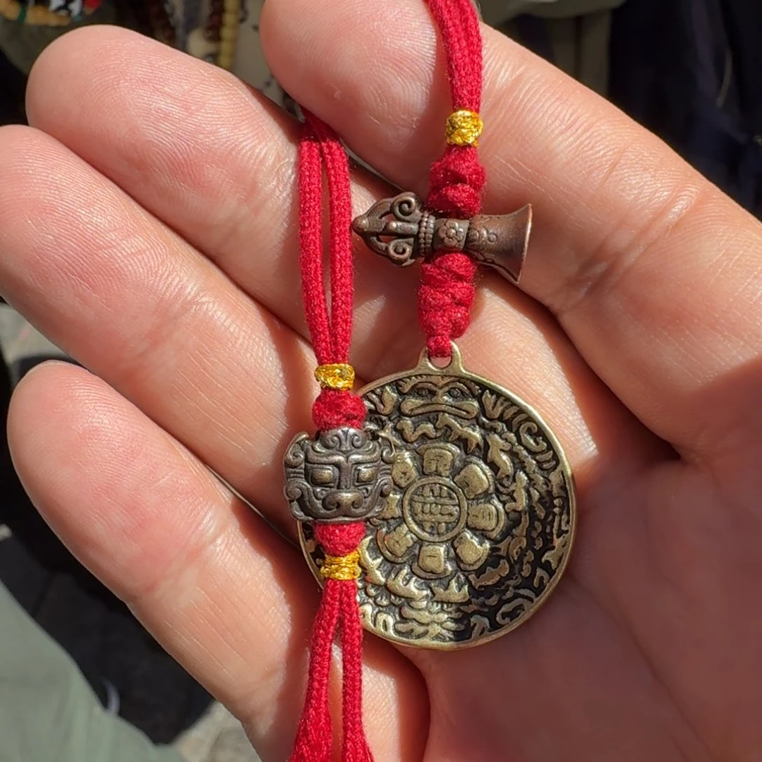 藏传精品吊坠项链套装