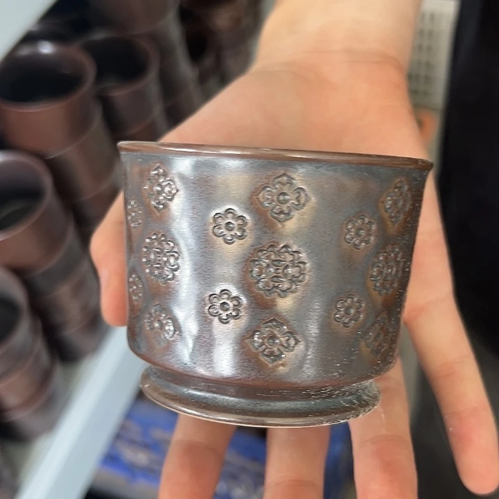龙泉云间青瓷小米茶器
