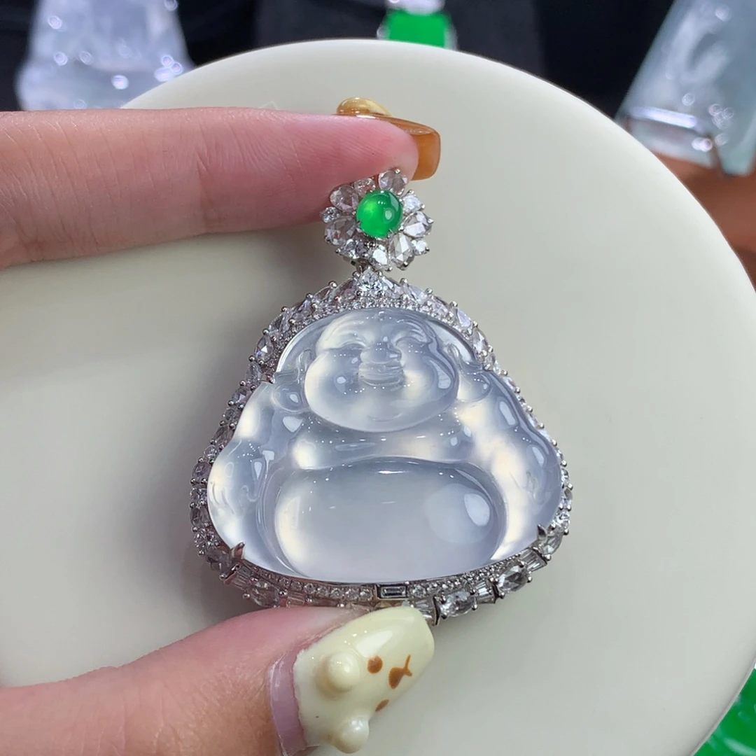 翡翠未镶嵌颈饰天然翡翠