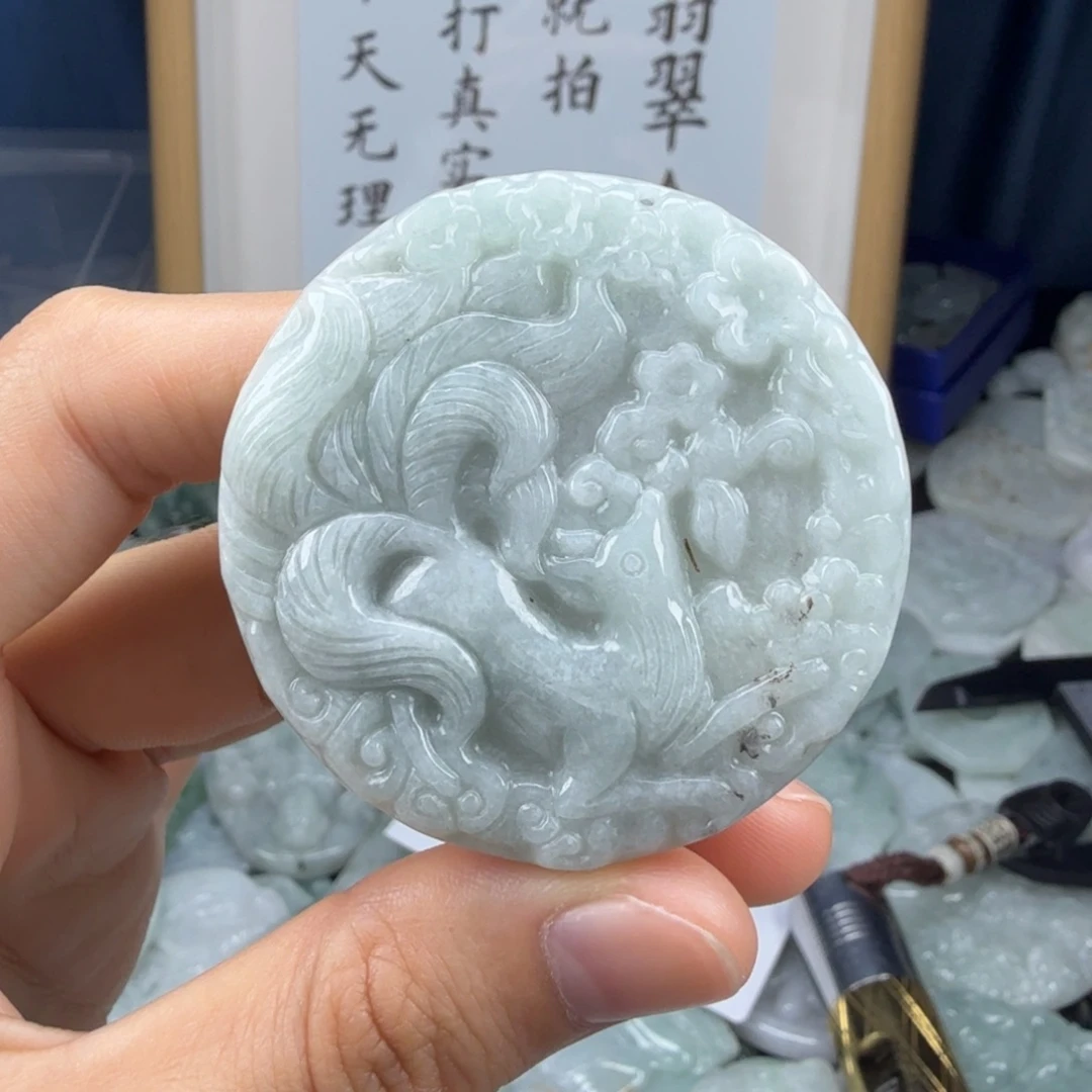 颈饰未镶嵌翡翠翡翠