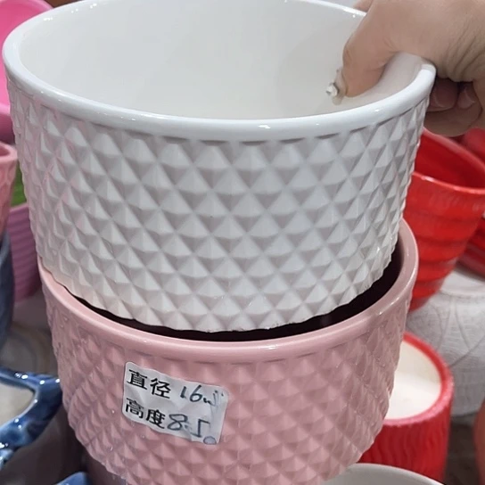 陶瓷外贸尾货多肉绿植陶瓷花盆