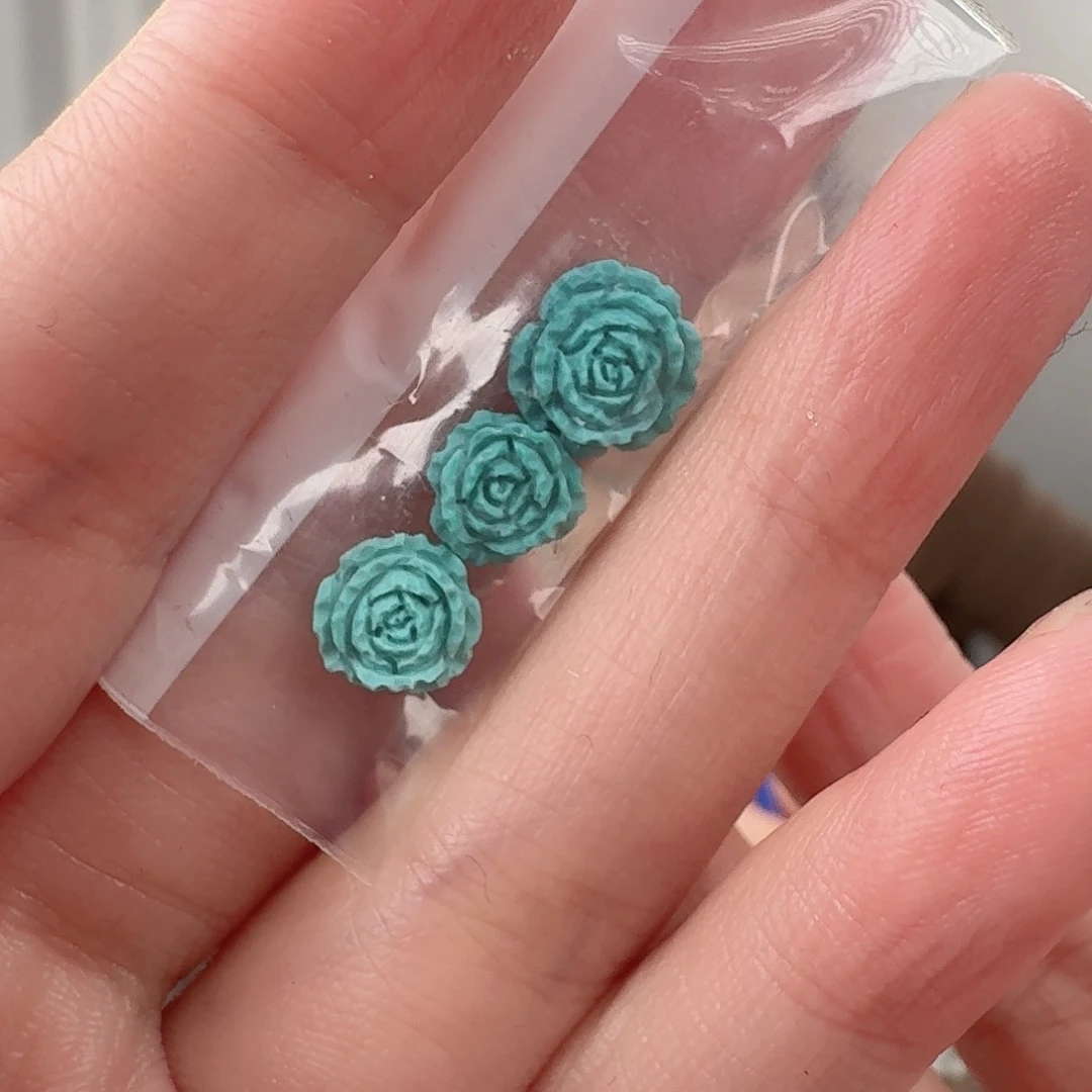 绿松石未镶嵌珠宝半成品