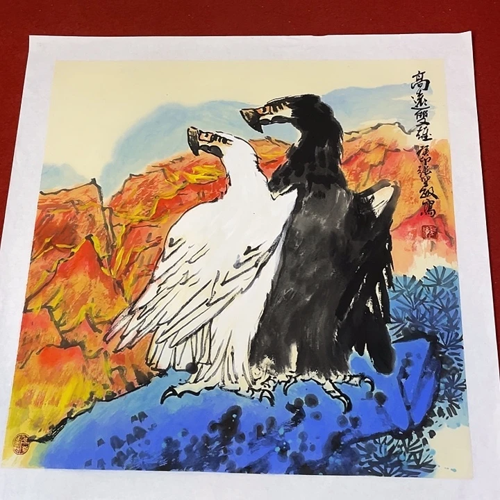 国画张圣敏先生纯手绘作品