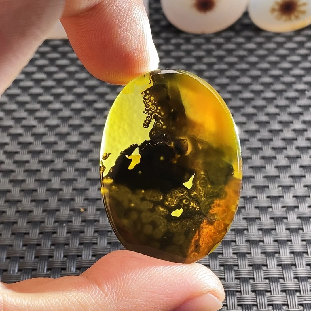 玛瑙/玉髓未镶嵌吊坠(不含链)95