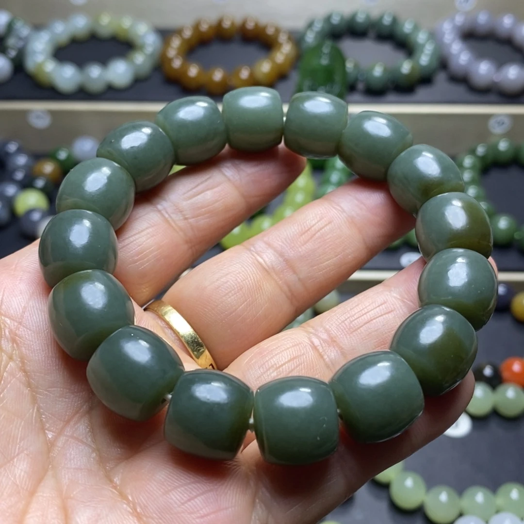 和田玉手串未镶嵌