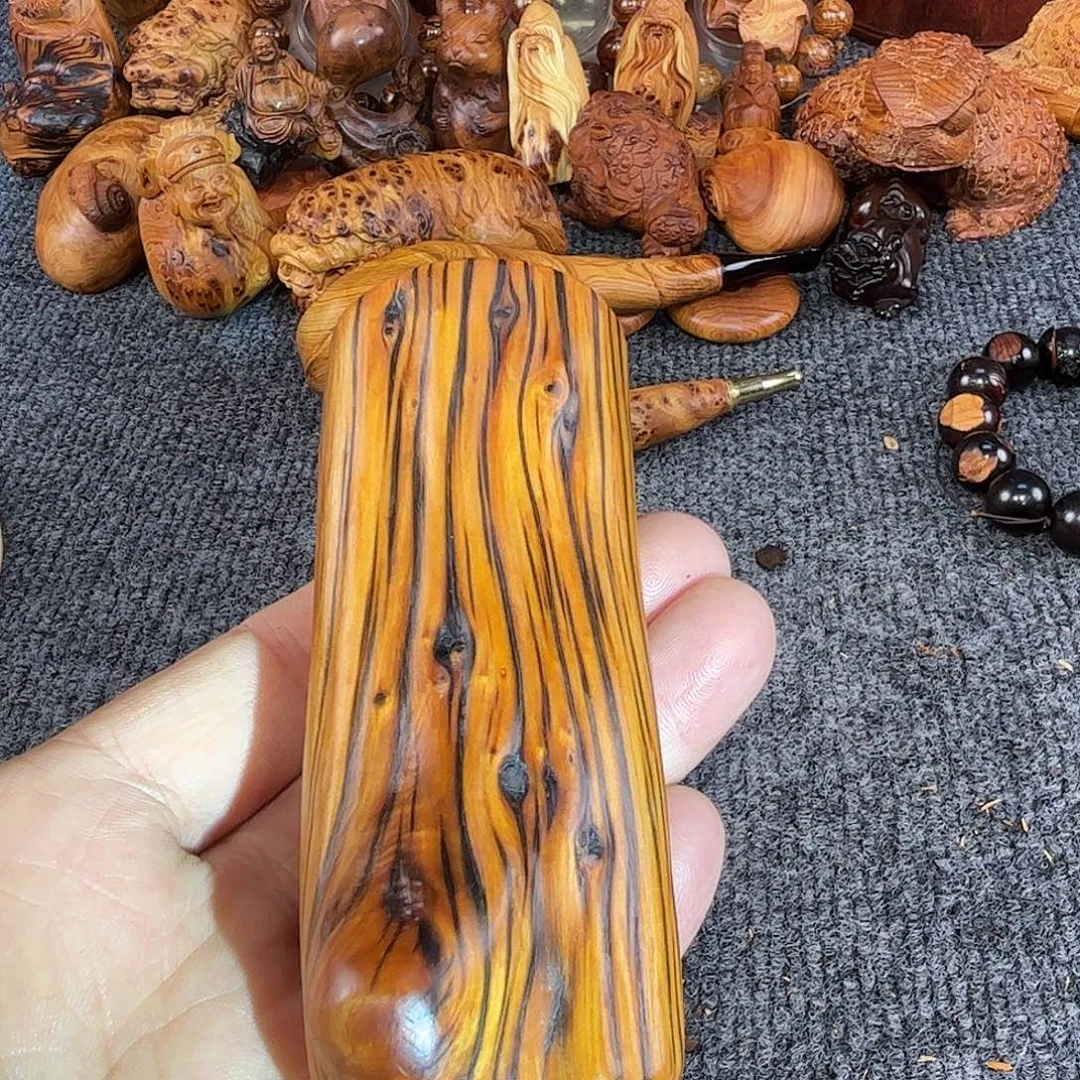 崖柏太行崖柏雷击木，黑金榴花