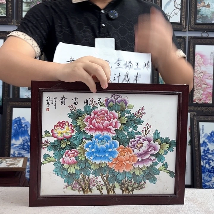 摆件瓷板画瓷板画