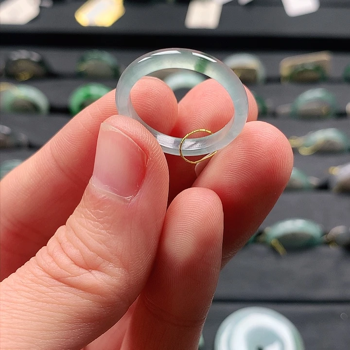 翡翠戒指未镶嵌戒指