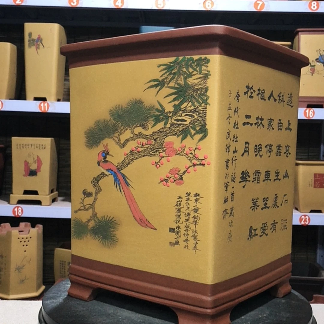 【闪购商品】紫砂花盆手工制作