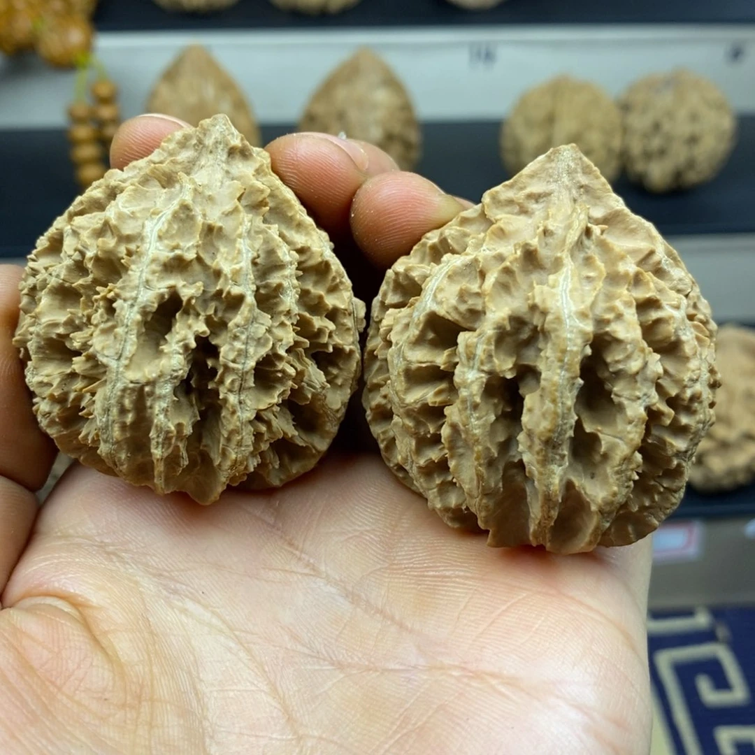 游***生文玩核桃吊坠菊花41