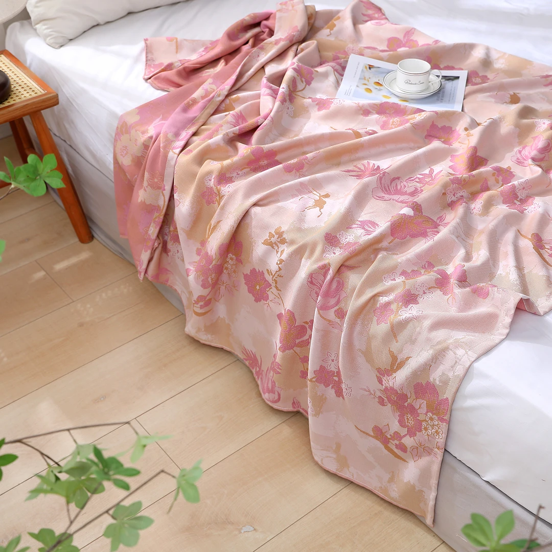 【暗香】150*200cm高端舒眠轻氧冷感毯