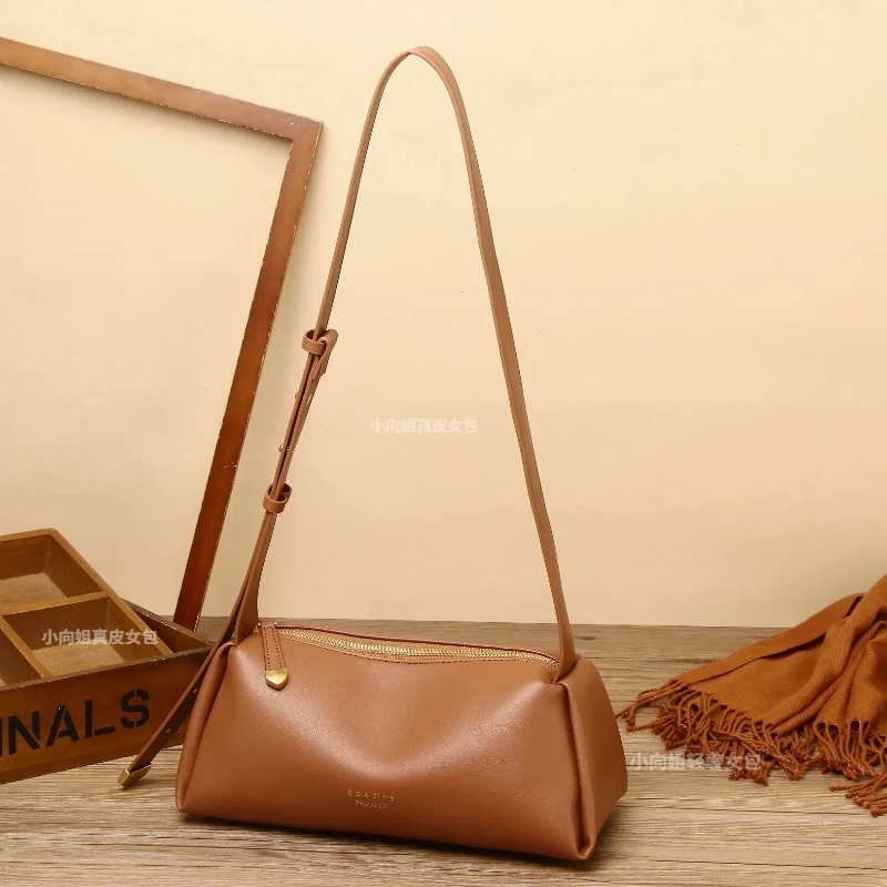 小向姐专属牛皮包斜跨包时尚百搭包女士包简约包单肩包复古小众