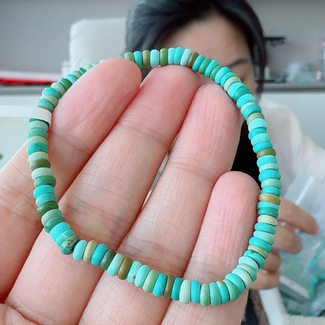 绿松石未镶嵌珠宝半成品