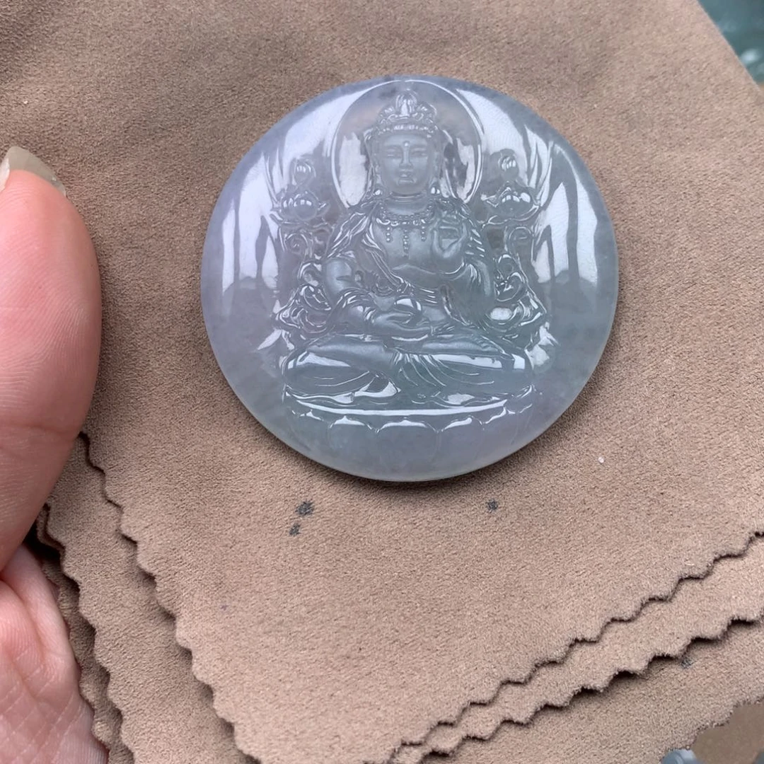 翡翠未镶嵌颈饰缅甸翡翠A货