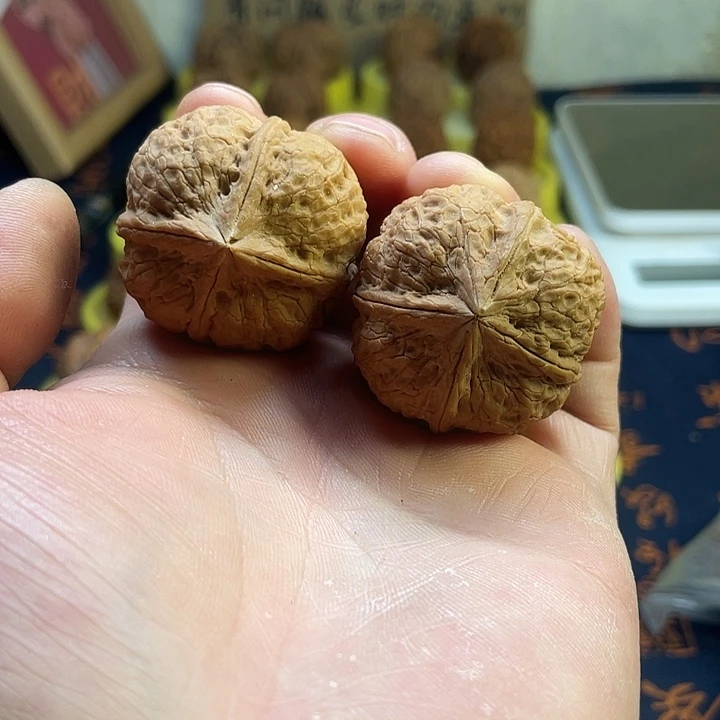 把件文玩核桃7玉璧四棱37